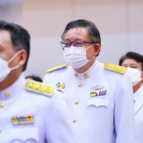 อว. จัดพิธีถวายพระพรชัยมงคลและพิธีถวายสัตย์ปฏิญาณเพื่อเป็นข้ ... พารามิเตอร์รูปภาพ 12